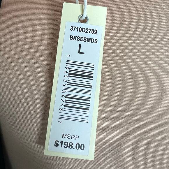 Max Studio Kimono Large Womens Batik Open Front Maximalist Boho Cream Black New - Picture 8 of 9